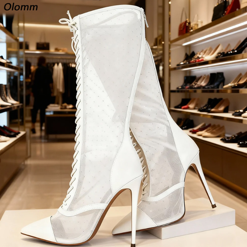 Art Craft Materials - Olomm Artisan Made Botas de malla