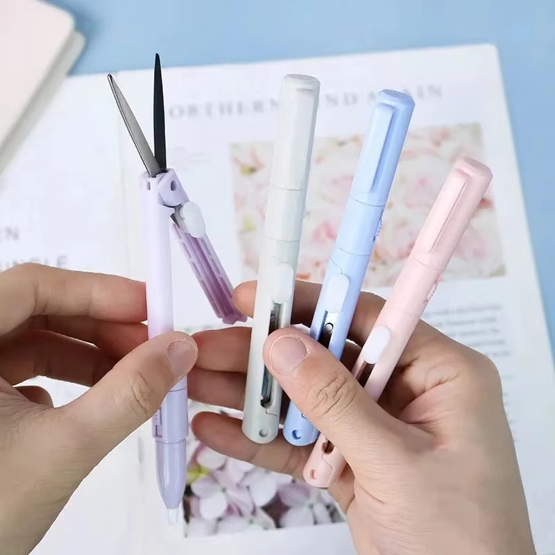 Art Craft Stationery - Tijeras plegables multifunción 2 en 1