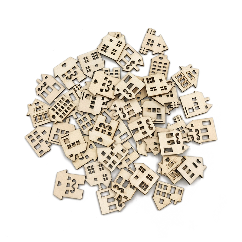 Art Craft For Preschoolers - 50 Piezas de Formas de Casas
