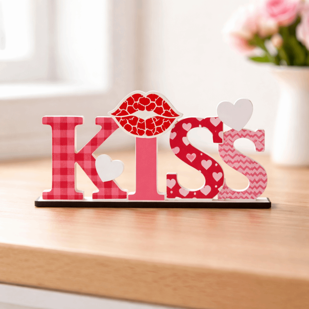 Art And Craft Valentine - Adorno de Madera con Nudo de