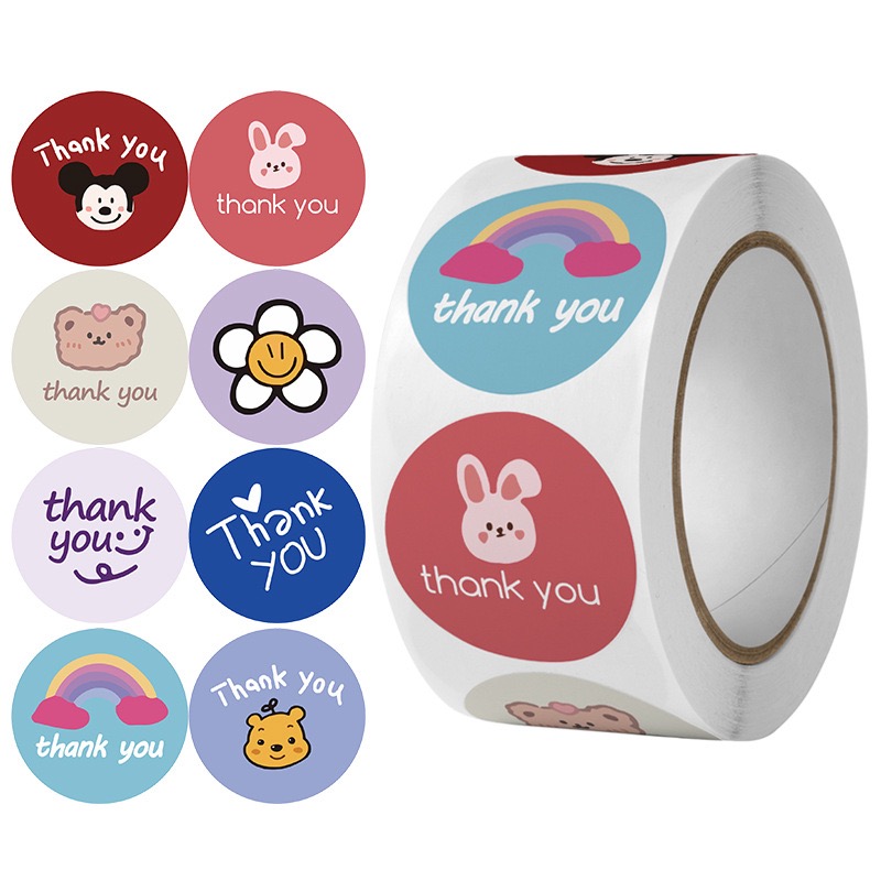 Art Craft Handmade - 500 Uds pegatinas lindas de dibujos