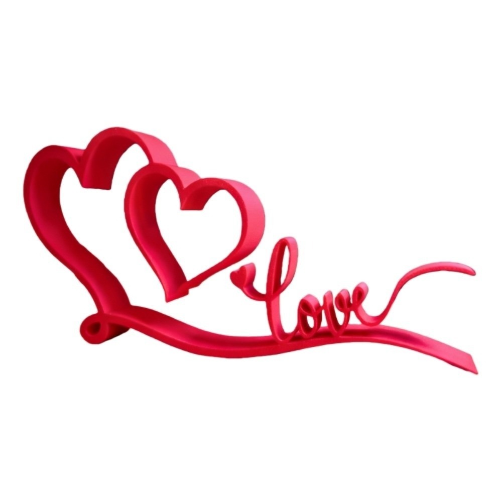 Art And Craft Valentine - Impresión 3D de un pequeño adorno