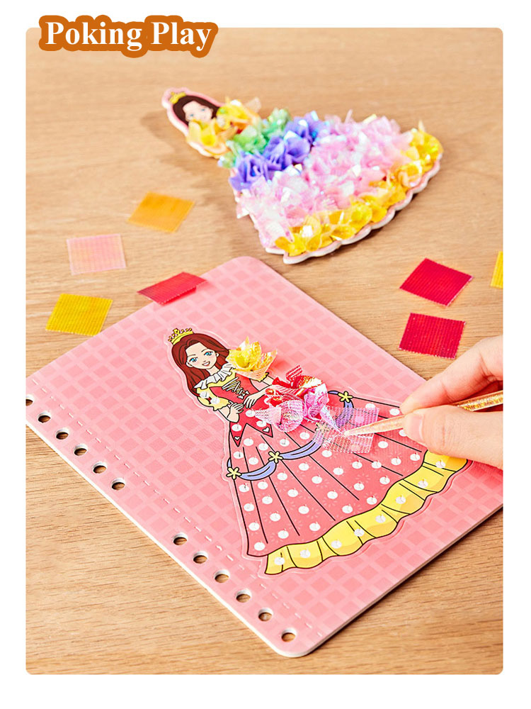 Art Craft 4 Years Old - DIY pintura pegatina juguetes artesanales chico