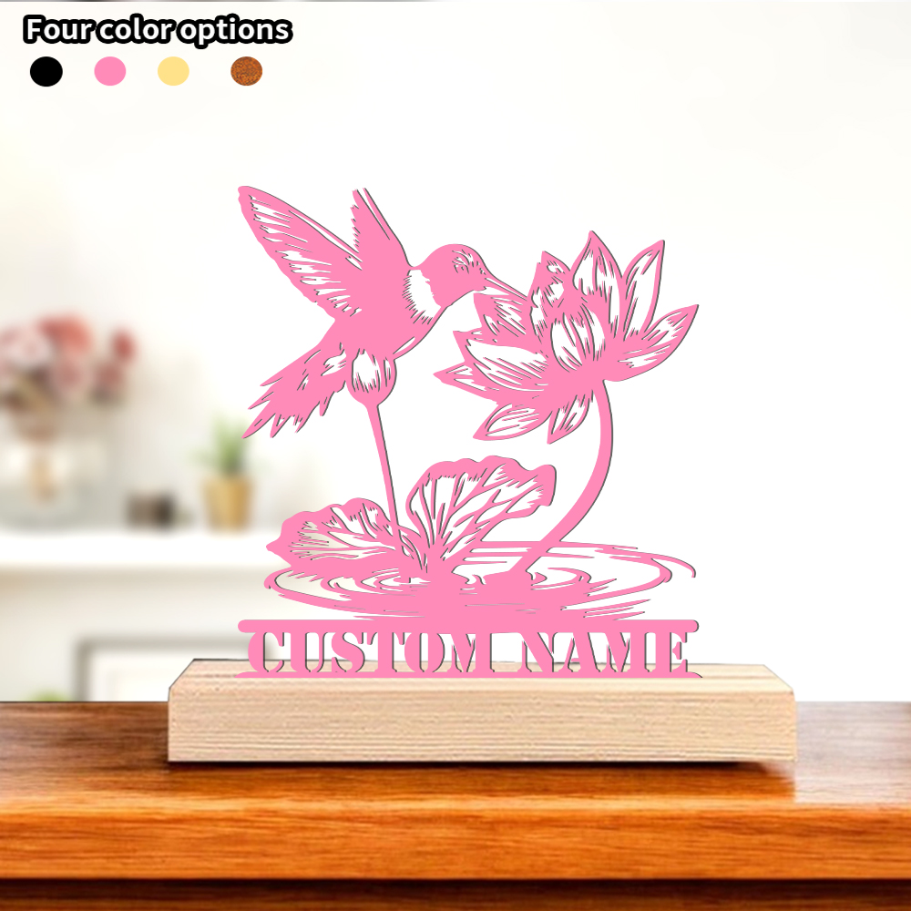 Art Craft Simple - Escultura Metálica Personalizada con Base de