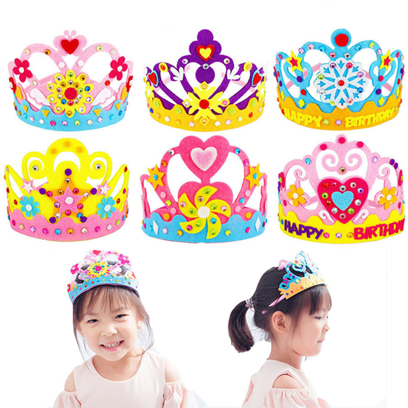 Art Craft 4 Years Old - DIY manualidades juguete corona papel creativo