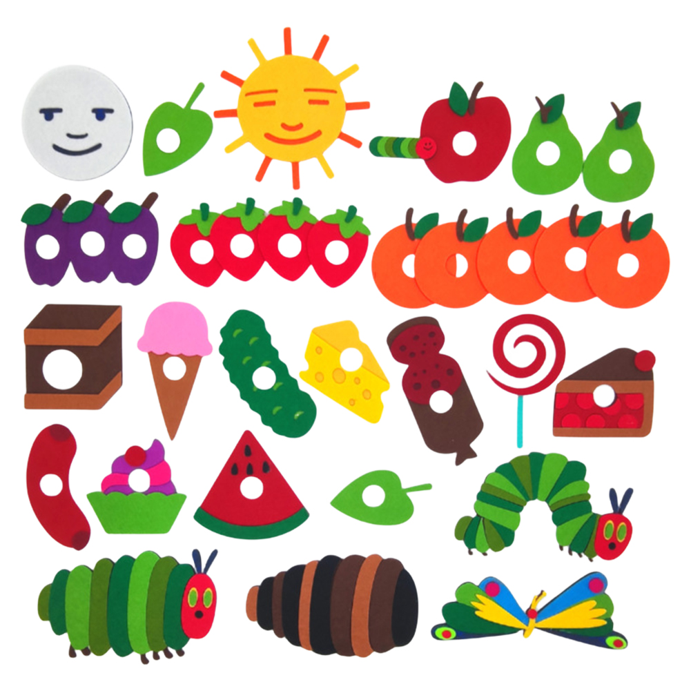 Art Craft For Preschoolers - Juguete de la Oruga Hambrienta, Libros