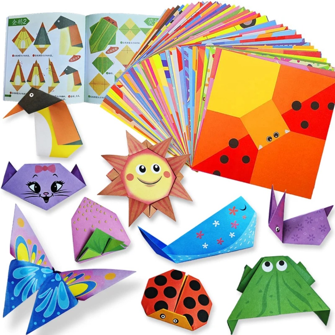 Art Craft 4 Years Old - Nuevo Kit de Origami, 30 Hojas