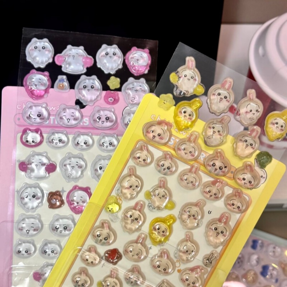 Art Craft Stationery - Lindas Pegatinas en Relieve de Cristal