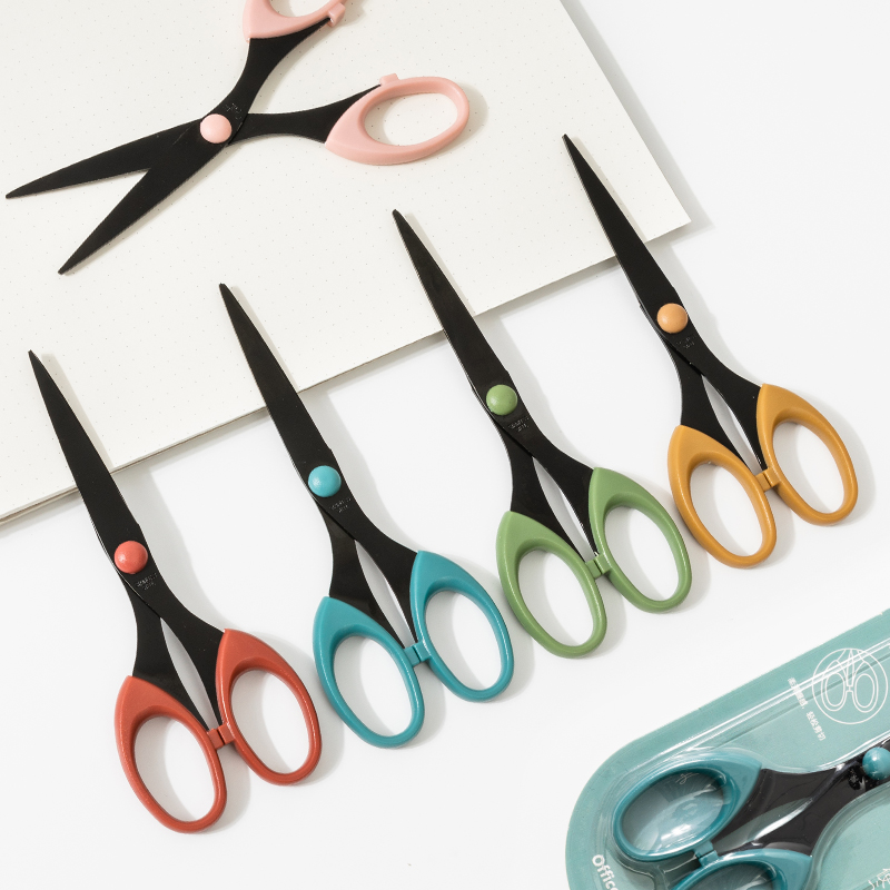 Art Craft Stationery - Tijeras de acero inoxidable de color