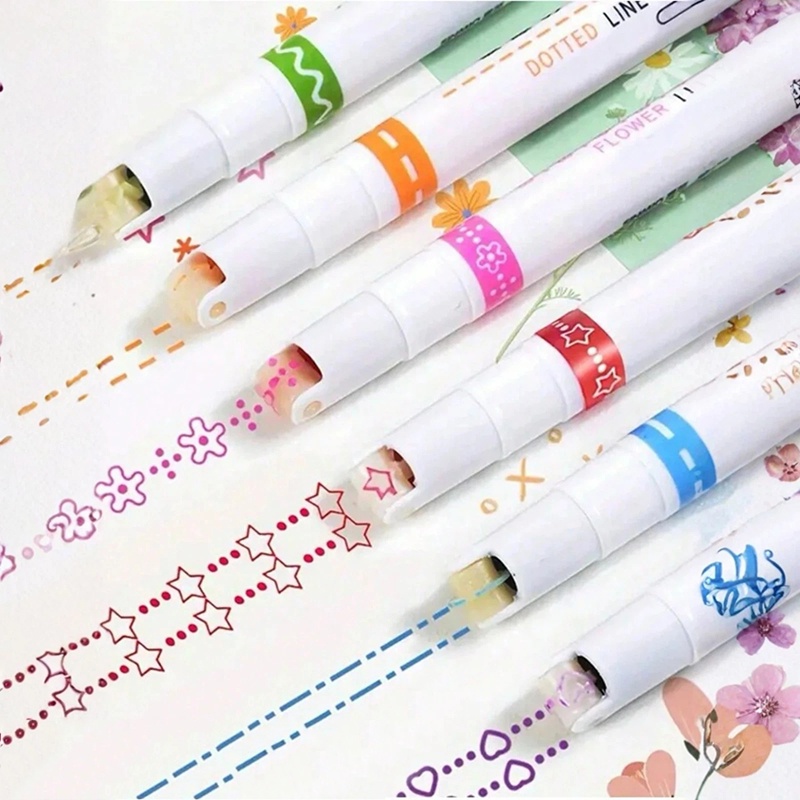 Art Craft Stationery - Juego de 6 Rotuladores con Punta