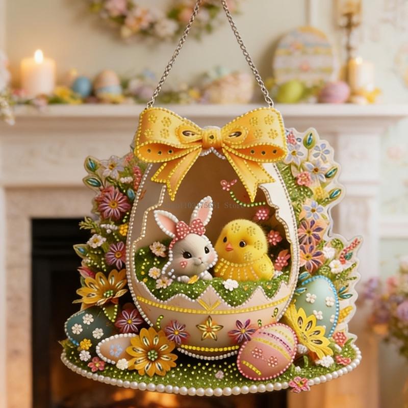 Pascua hecha a mano, conjunto  - Art Craft Door reseña y precio