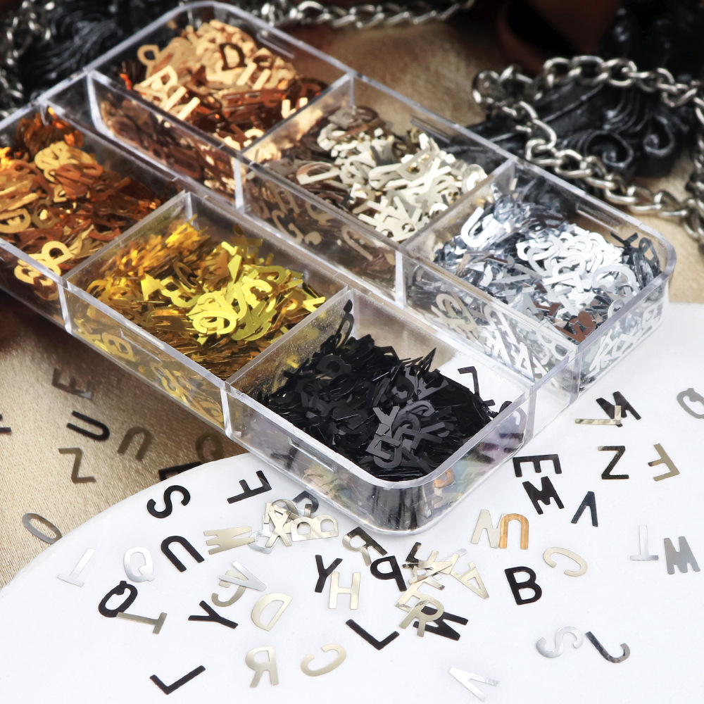 Caja de 6 Compartimentos con L - Art And Craft Letter Z reseña y precio