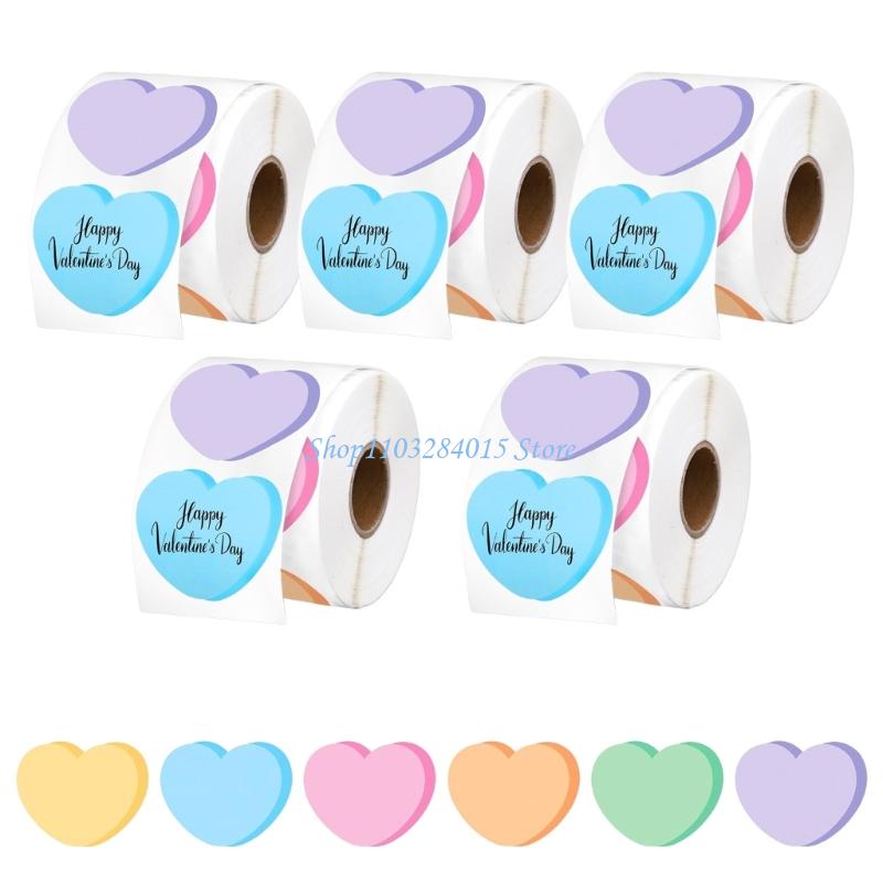 R6FF 2500 piezas pegatinas en  - Art And Craft Valentine reseña y precio