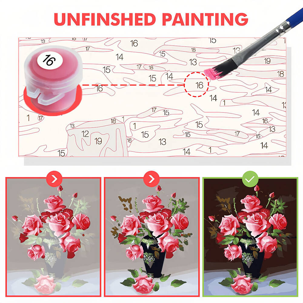 Pintura al óleo por números pa - Art Craft Door reseña y precio