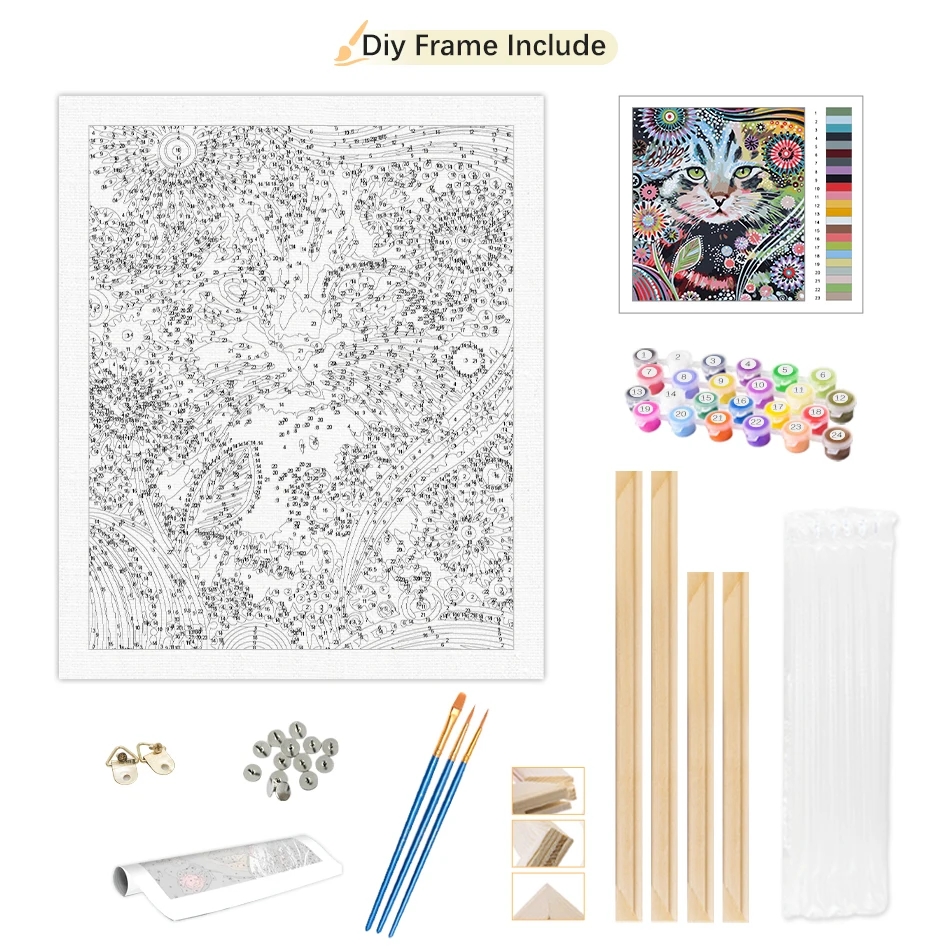 RUOPOTY Pintura por Números de - Art Craft Ideas Easy reseña y precio
