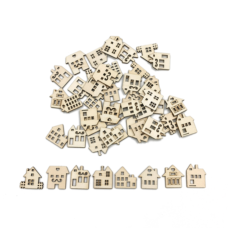 50 Piezas de Formas de Casas e - Art Craft For Preschoolers reseña y precio