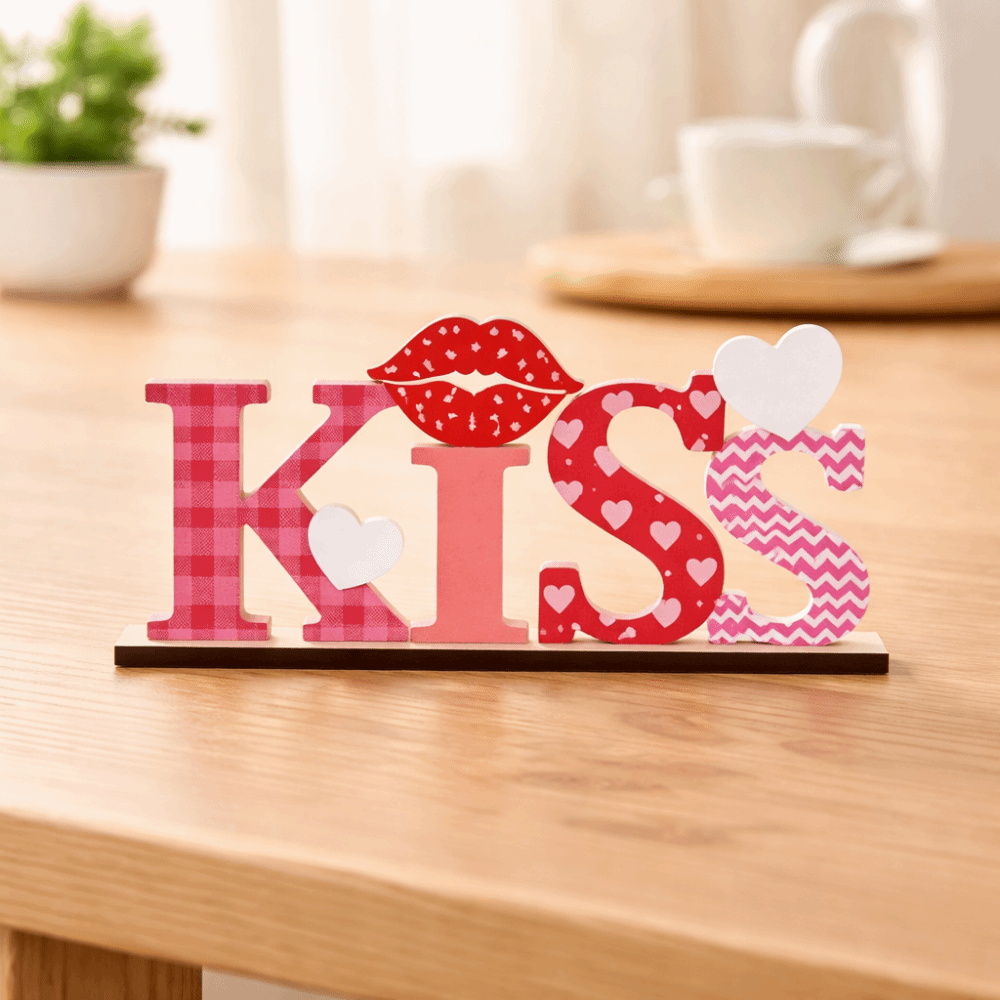 Adorno de Madera con Nudo de A - Art And Craft Valentine reseña y precio