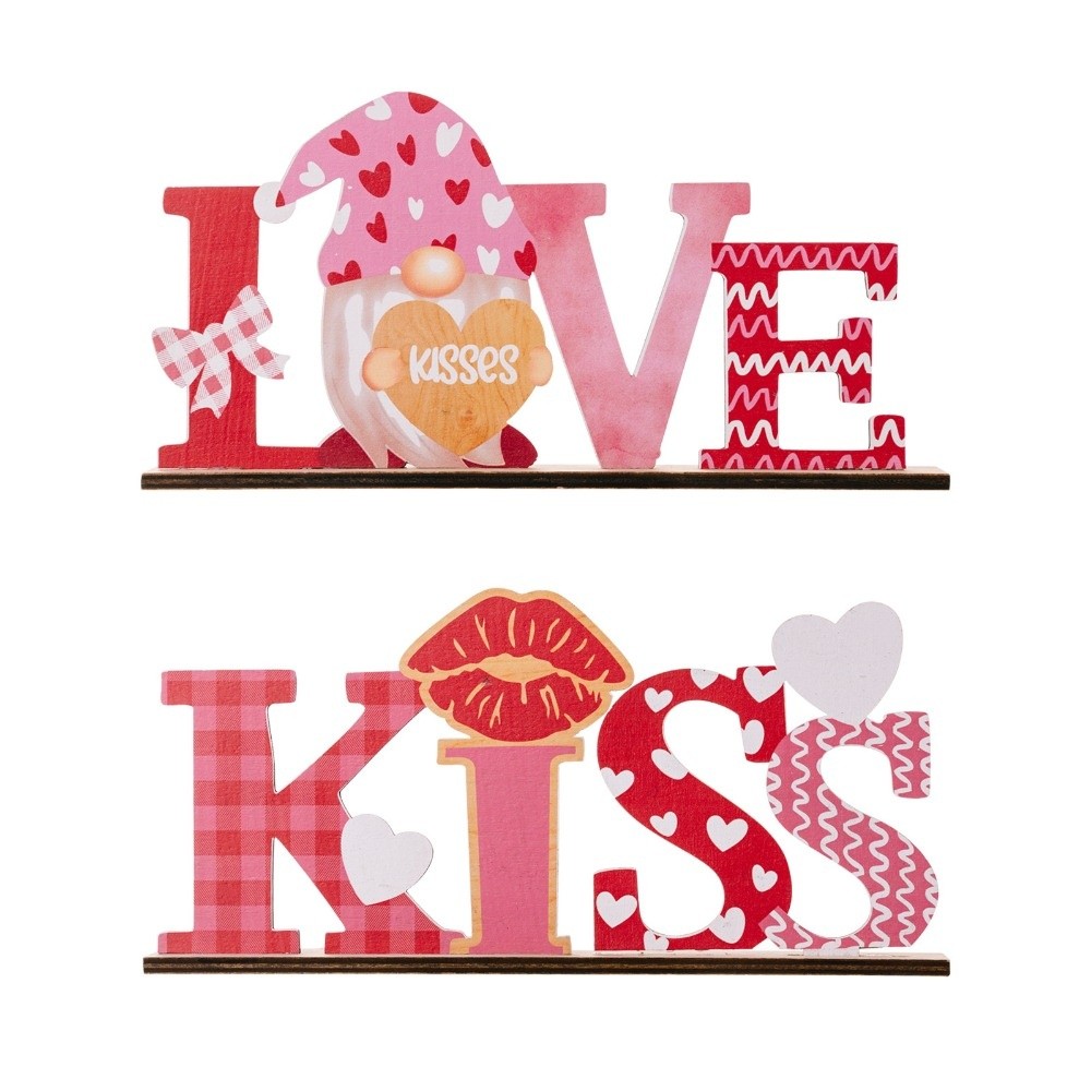 Adorno de Madera con Nudo de A - Art And Craft Valentine reseña y precio