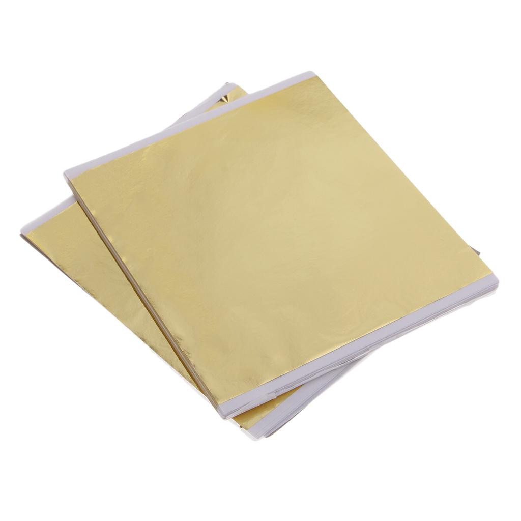 100 hojas de hojas doradas de  - Art Craft Paper reseña y precio