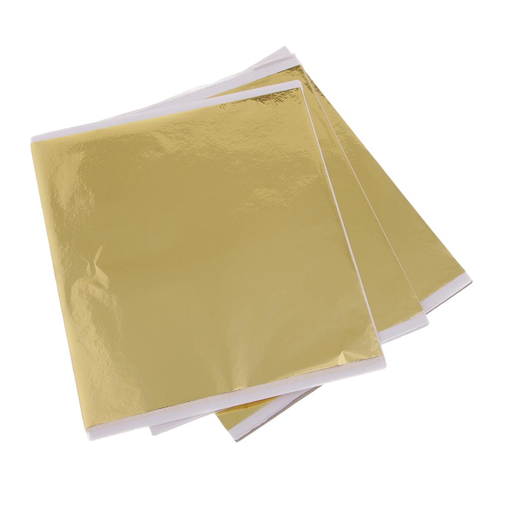 100 hojas de hojas doradas de  - Art Craft Paper reseña y precio