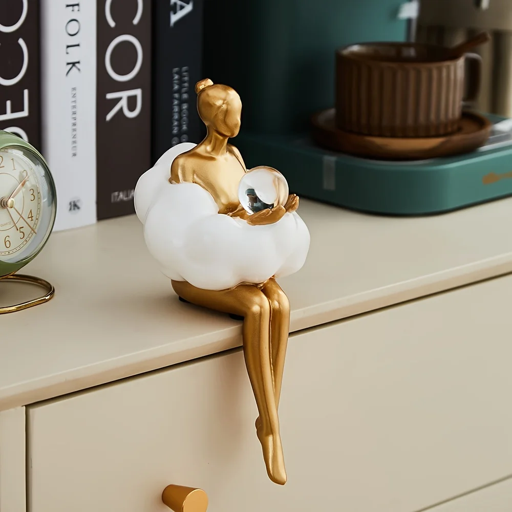 Escultura de Cloud Girl, figur - Art Craft Furniture reseña y precio