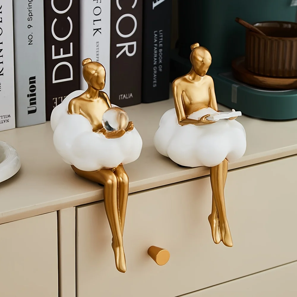 Escultura de Cloud Girl, figur - Art Craft Furniture reseña y precio