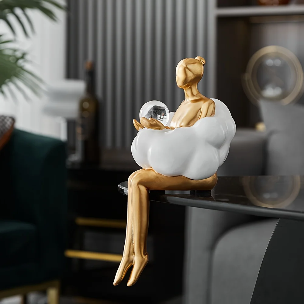 Escultura de Cloud Girl, figur - Art Craft Furniture reseña y precio