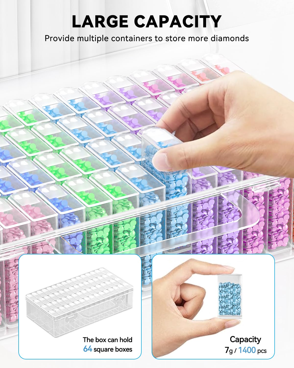 Caja de Almacenamiento para He - Mosaic Tile Supply reseña y precio