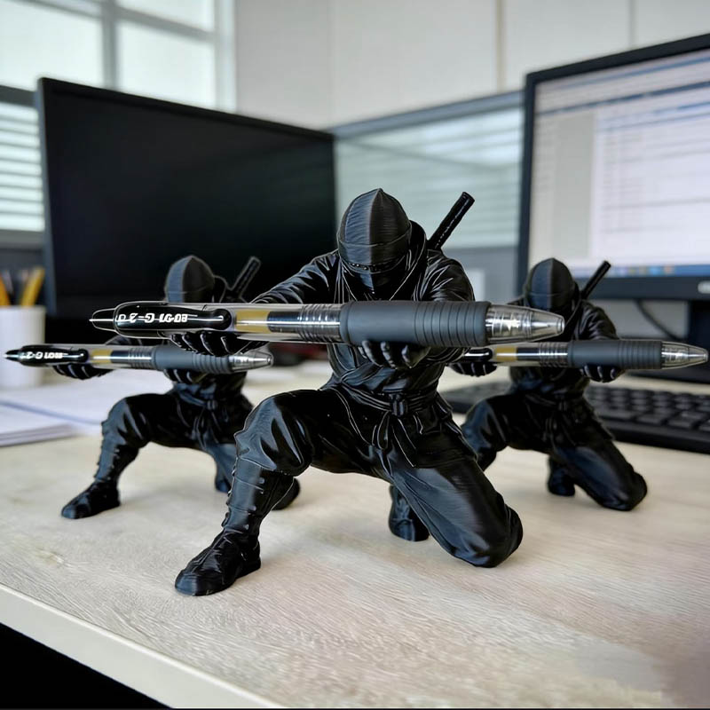 Soporte para bolígrafos Ninja  - Art Craft Stationery reseña y precio