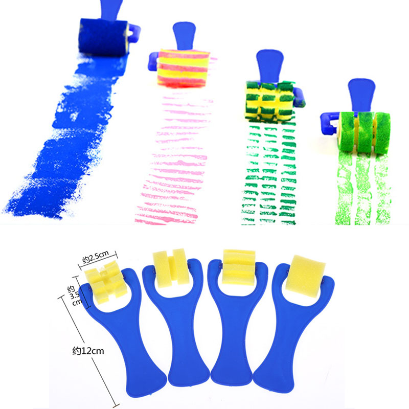 Kits de pinceles de esponja pa - Art Craft 4 Years Old reseña y precio