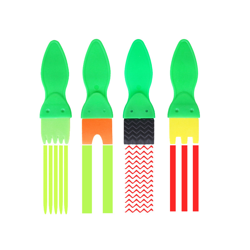 Kits de pinceles de esponja pa - Art Craft 4 Years Old reseña y precio