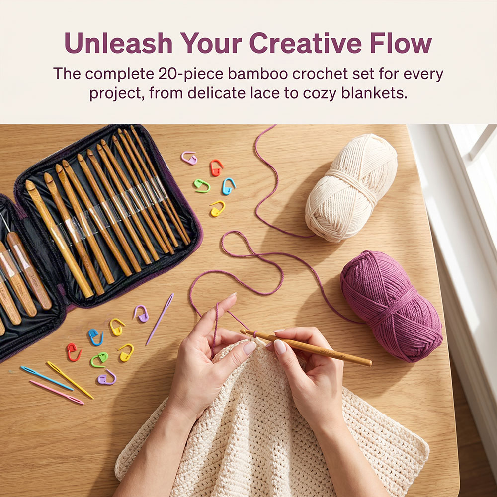 Juego de 74 Ganchos de Crochet - Art Craft Materials reseña y precio