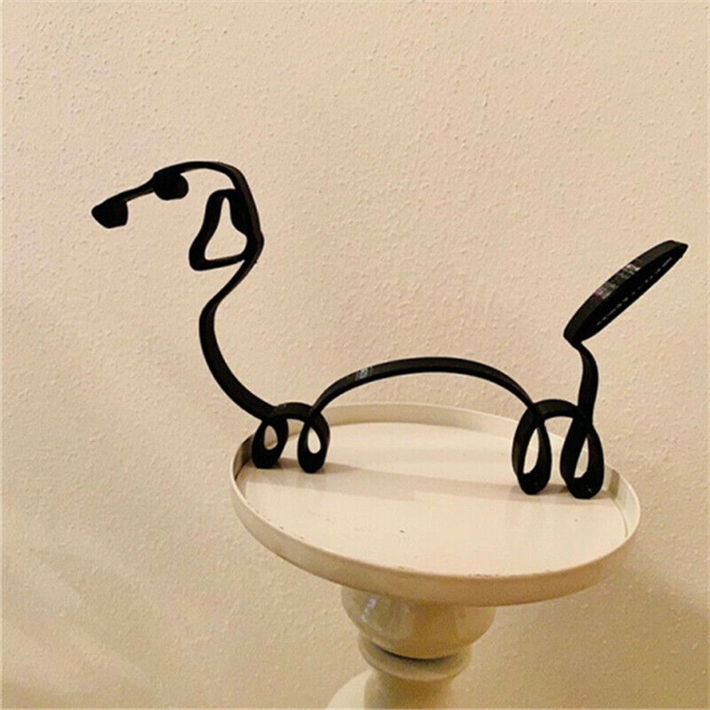 Estatua de perro de hierro for - Art Craft Furniture reseña y precio