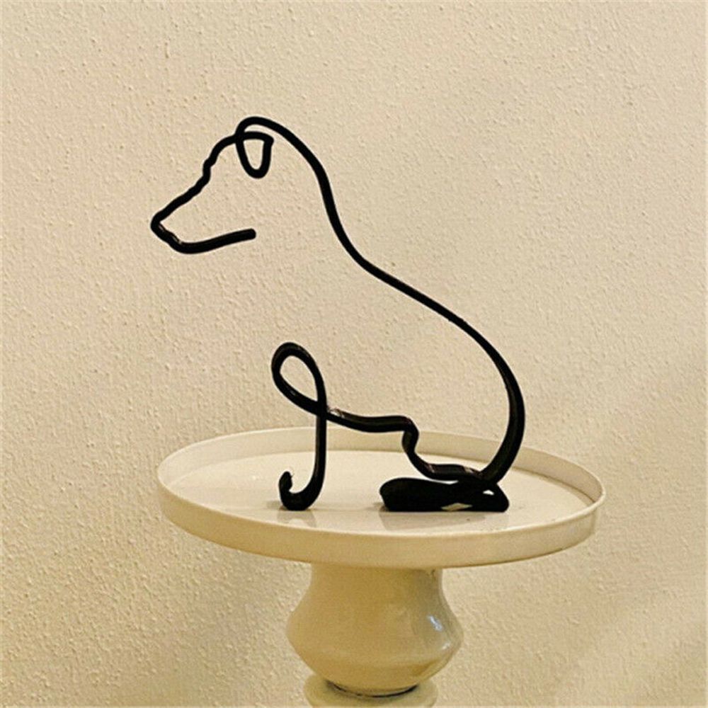 Estatua de perro de hierro for - Art Craft Furniture reseña y precio
