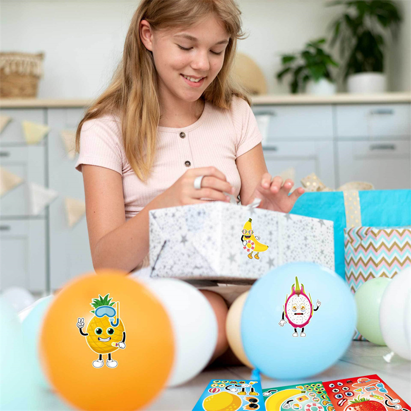 6-24 hojas de pegatinas para h - Art Craft 4 Years Old reseña y precio