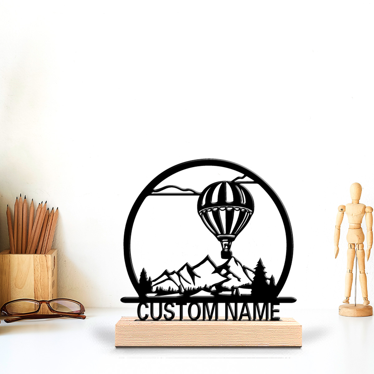 1 unidad de adorno metálico de - Art Craft Room reseña y precio
