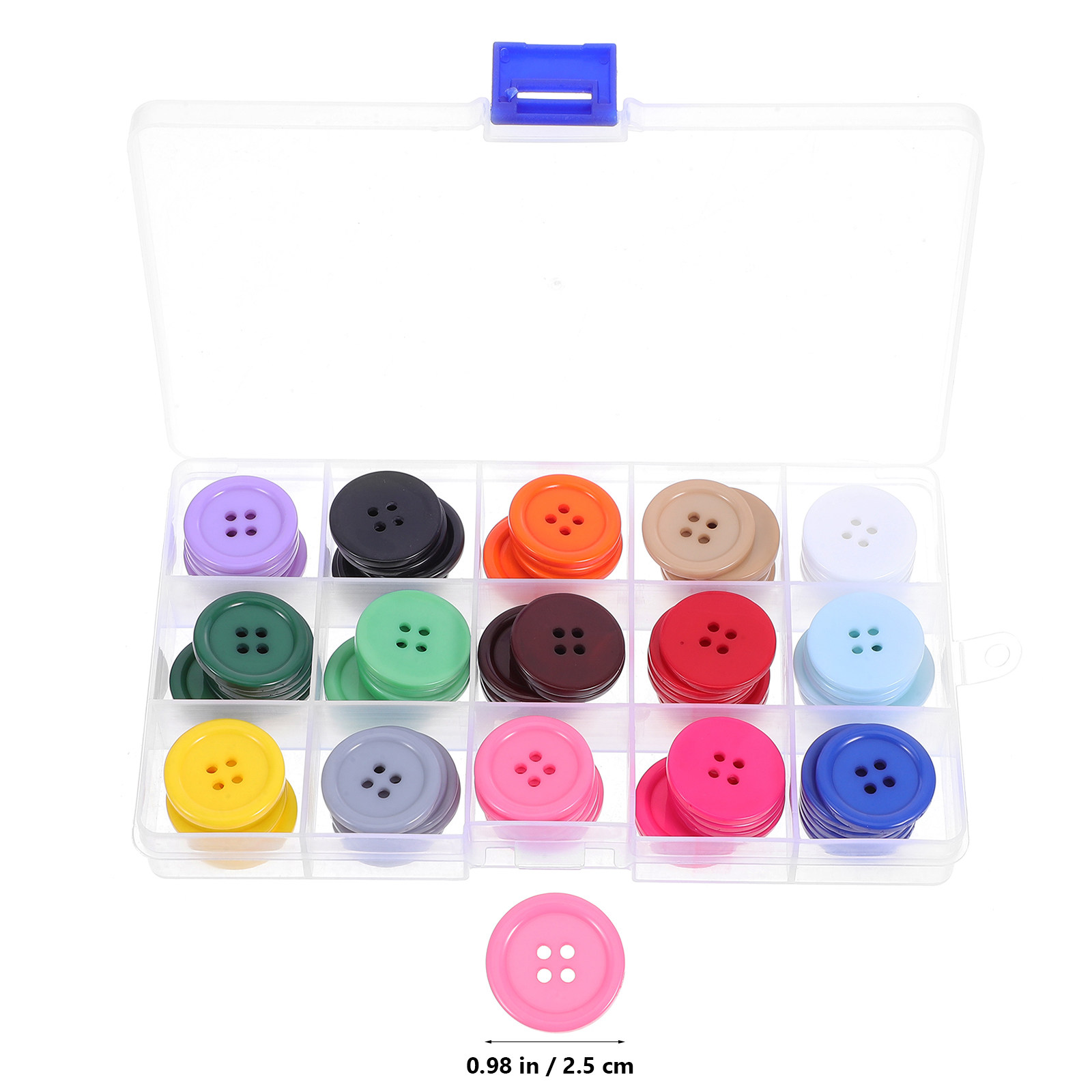 90 Botones de Resina Coloridos - Art Craft For Preschoolers reseña y precio