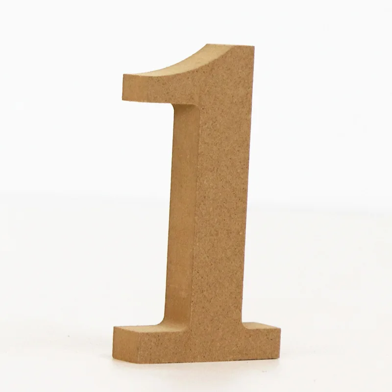 Números de Madera de 10 cm de  - Art And Craft Letter Z reseña y precio