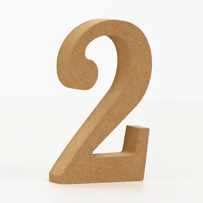 Números de Madera de 10 cm de  - Art And Craft Letter Z reseña y precio