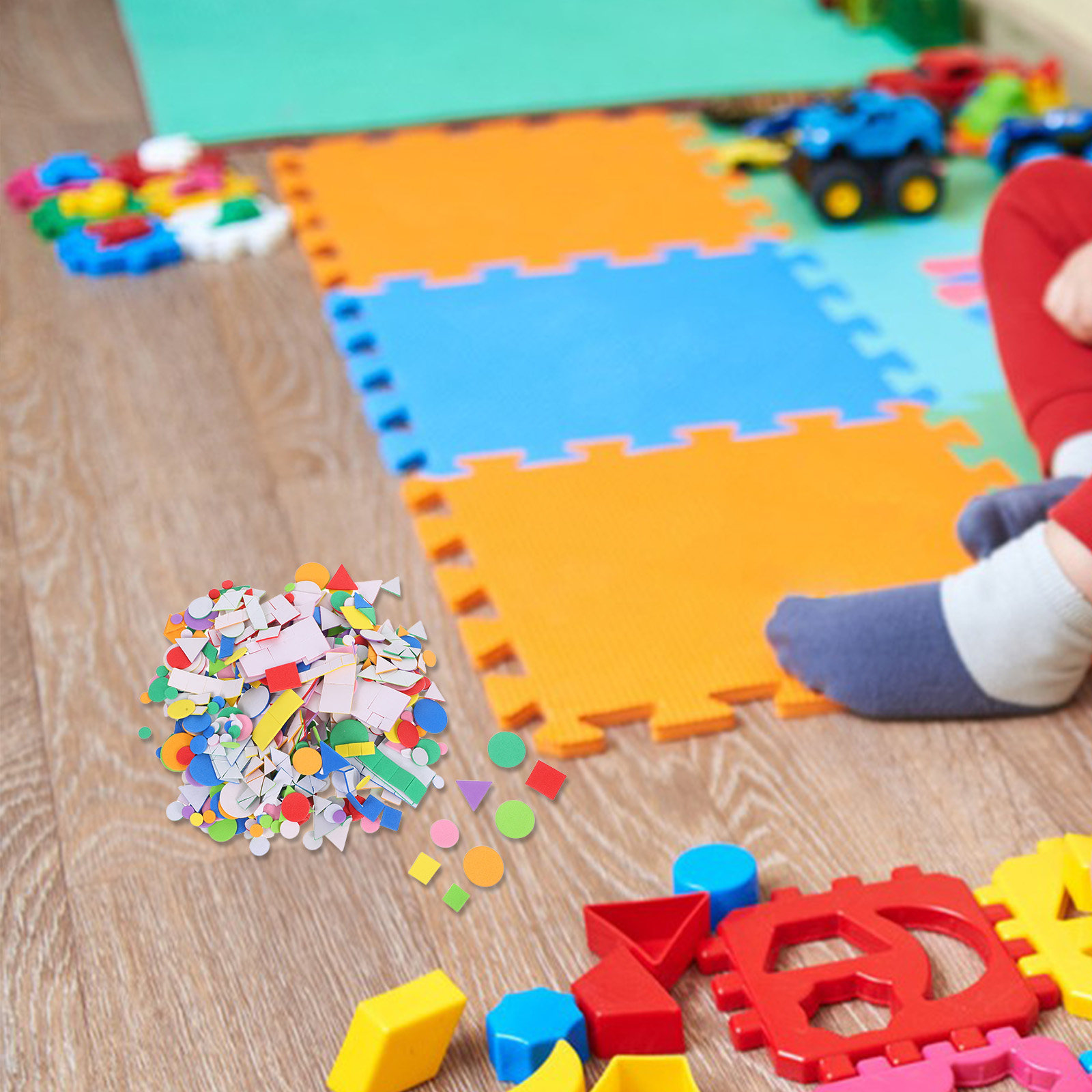 960 Uds. Pegatinas autoadhesiv - Art Craft For Preschoolers reseña y precio
