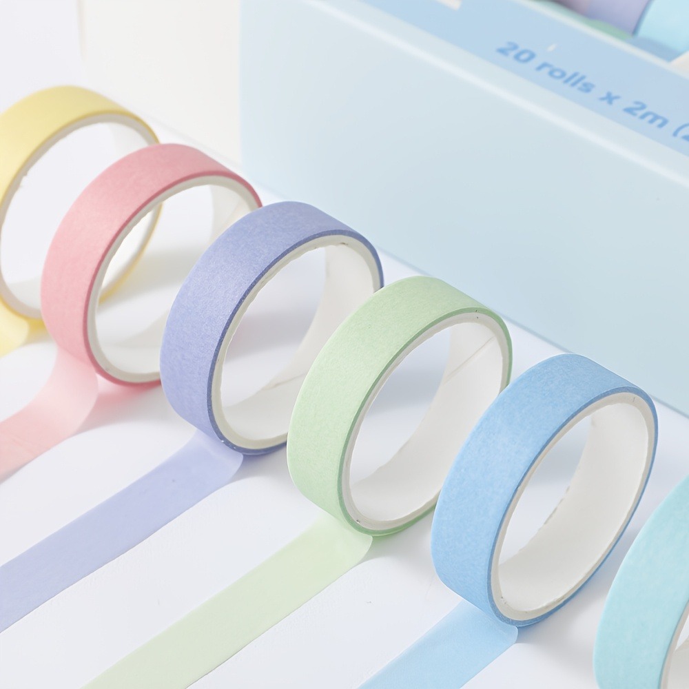 20 rollos de cinta adhesiva ma - Art Craft Stationery reseña y precio