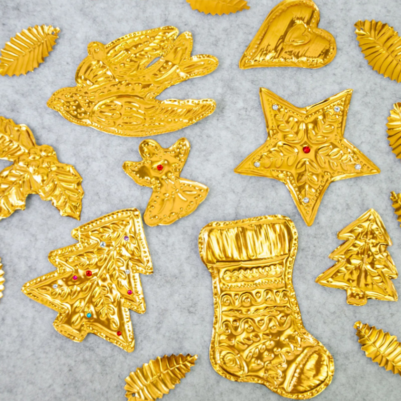 DIY lámina de oro arte alivio  - Art Craft Paper reseña y precio