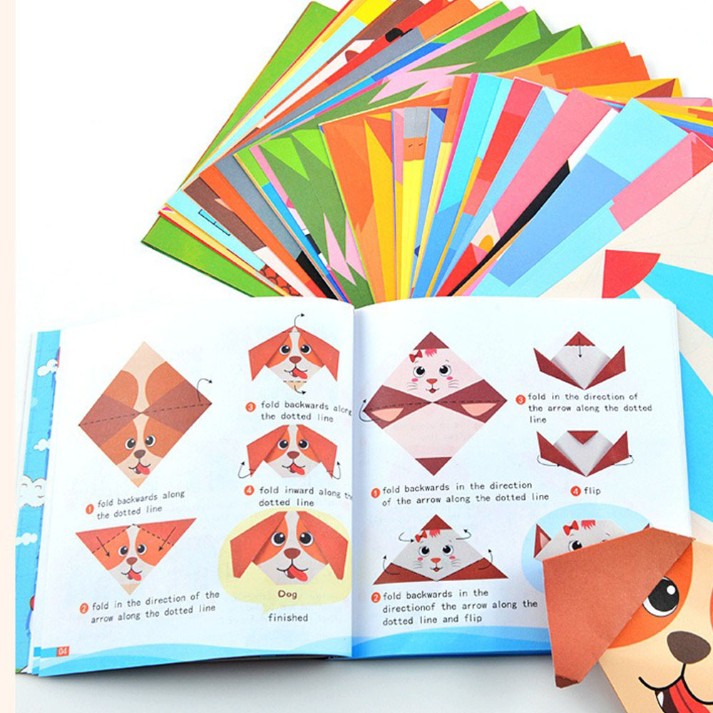 Kit de Origami, 30/108 hojas,  - Art Craft 4 Years Old reseña y precio