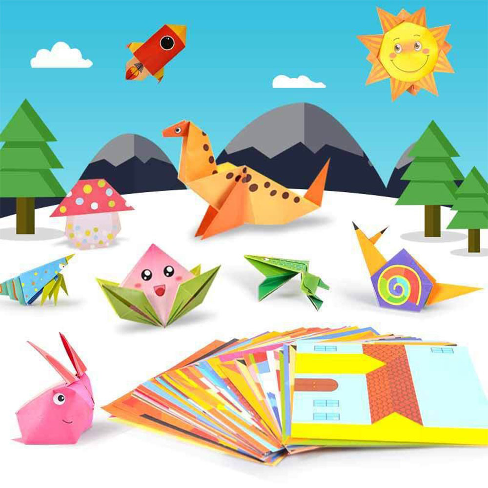 Kit de Origami, 30/108 hojas,  - Art Craft 4 Years Old reseña y precio