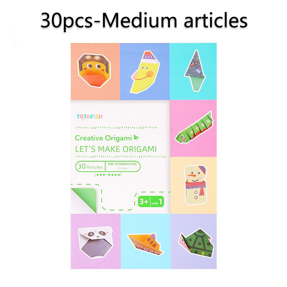 Kit de Origami, 30/108 hojas,  - Art Craft 4 Years Old reseña y precio