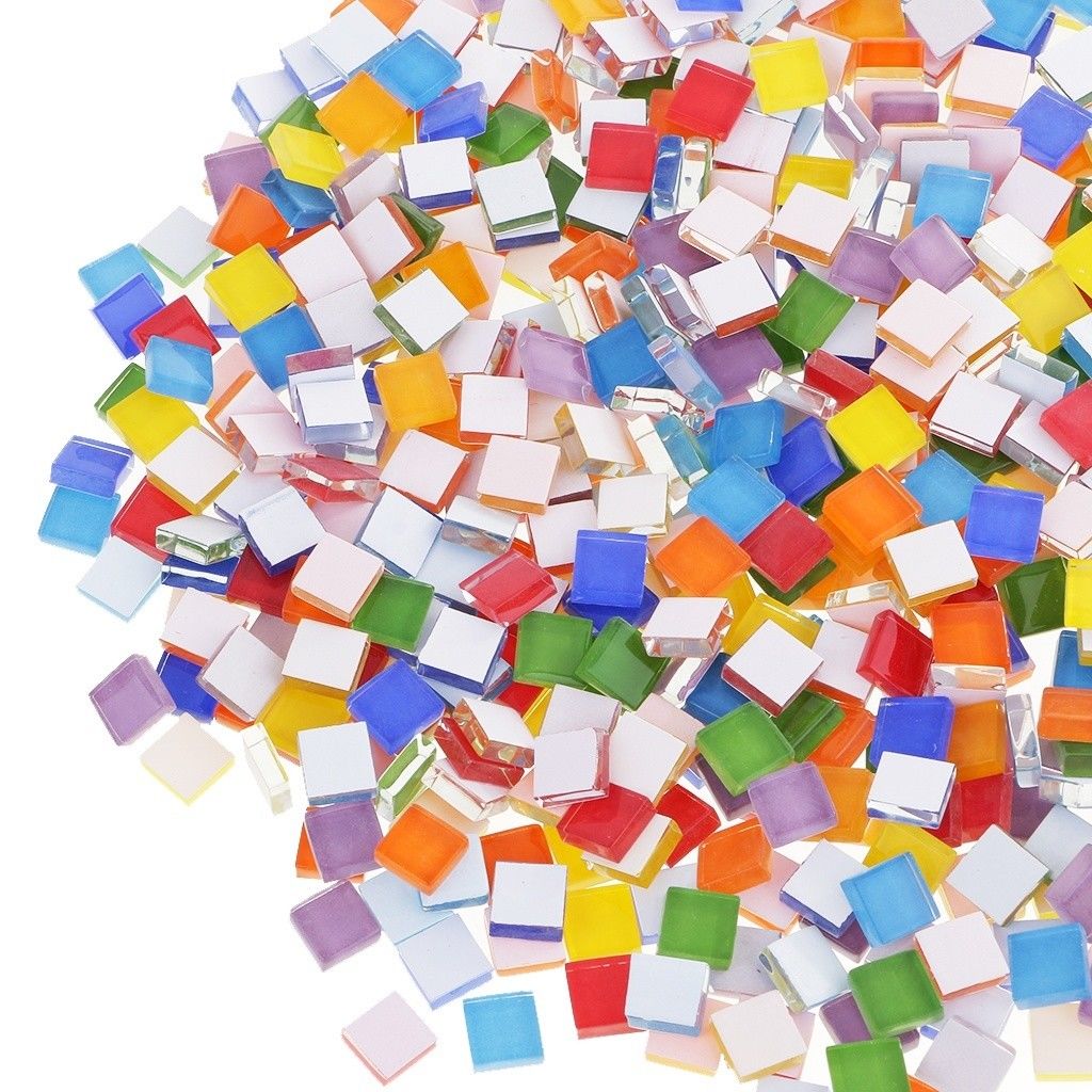 Azulejos de mosaico multicolor - Mosaic Tile Supply reseña y precio