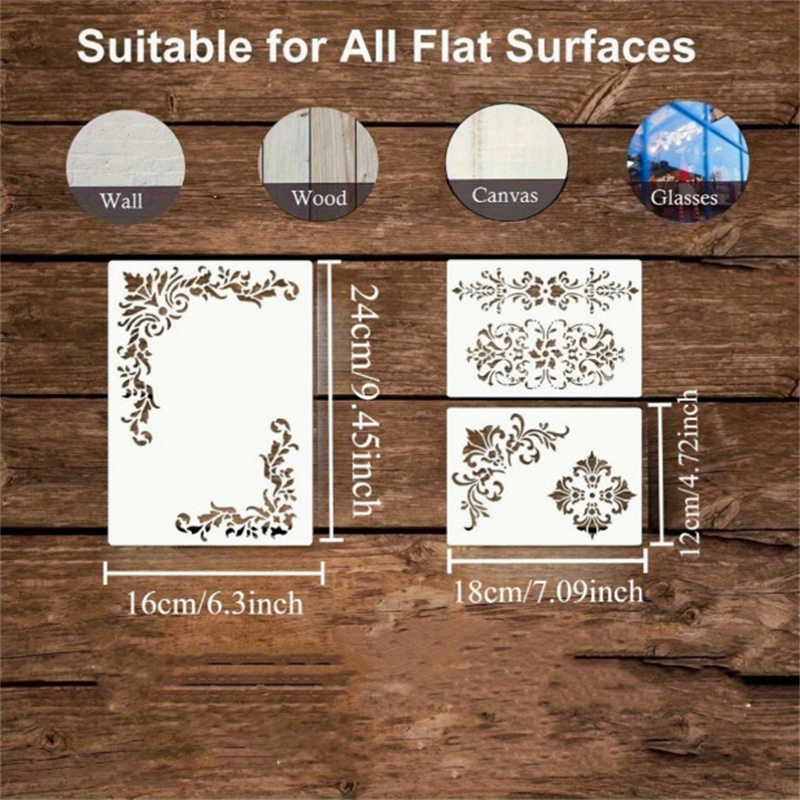 Plantillas florales para pinta - Art Craft Furniture reseña y precio