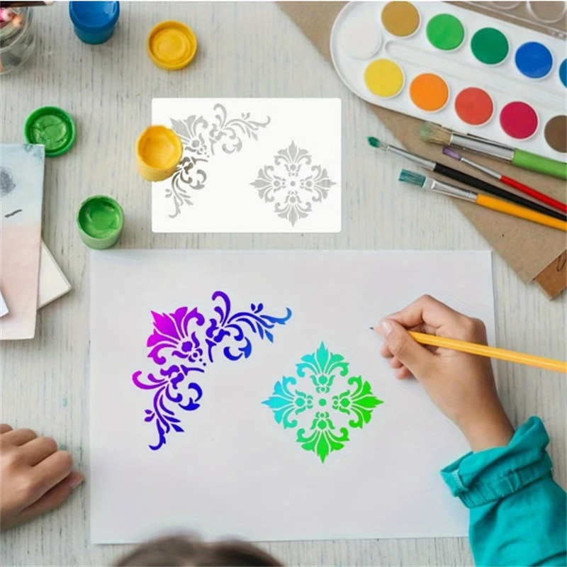 Plantillas florales para pinta - Art Craft Furniture reseña y precio