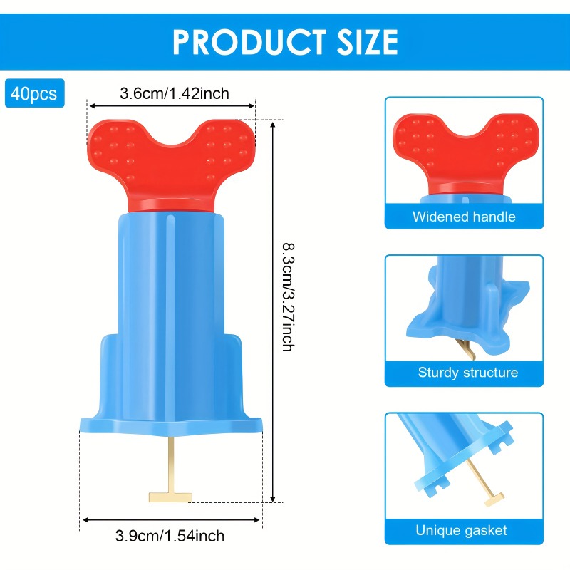 40 Piezas Nuevo Diseño Sistema - Mosaic Tile Supply reseña y precio
