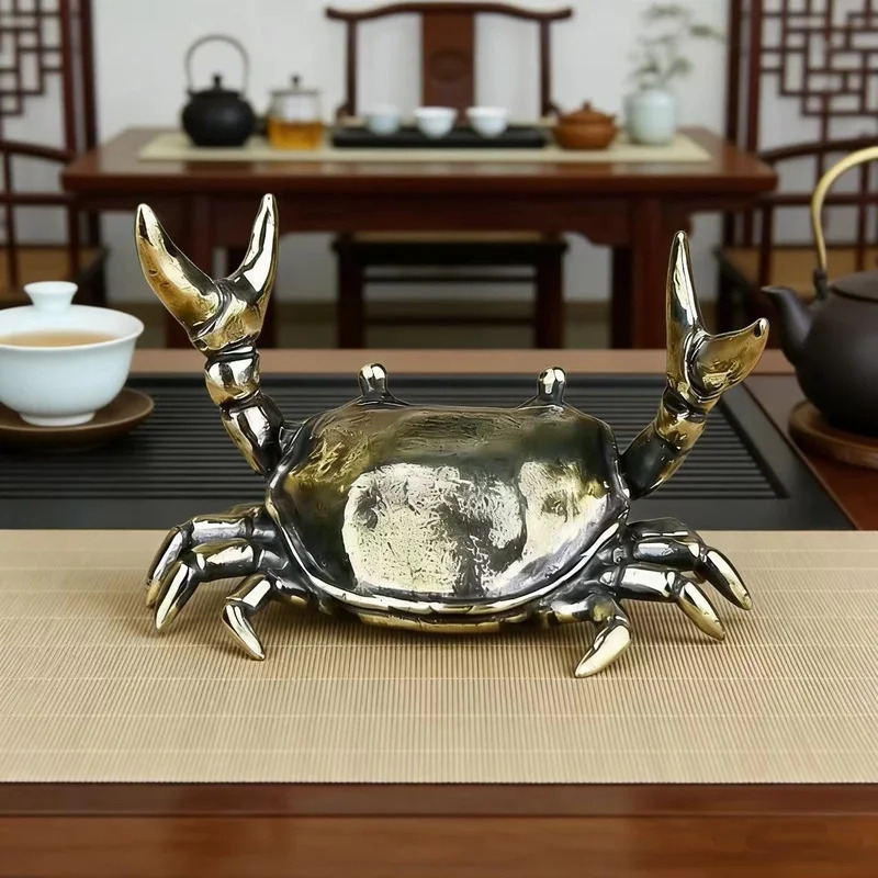 Escultura de Cangrejo de Latón - Art Craft Furniture reseña y precio